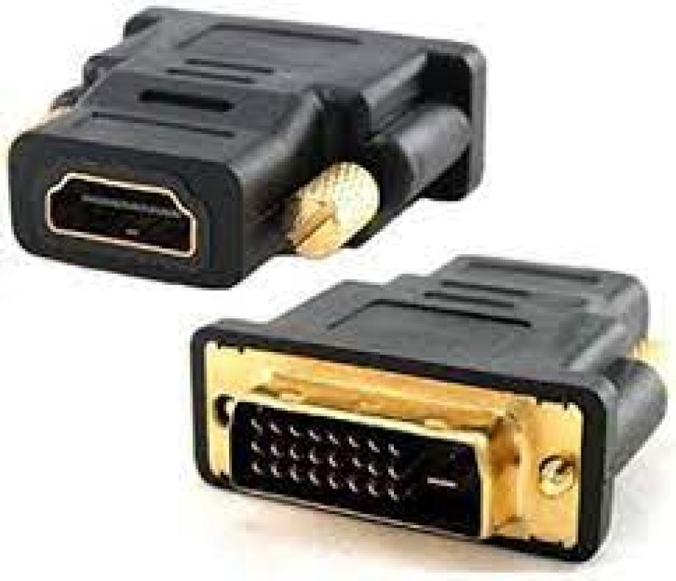 Adaptador DVI a HDMI bidireccional DVI D 24 + 1 macho a HDMI hembra Ca